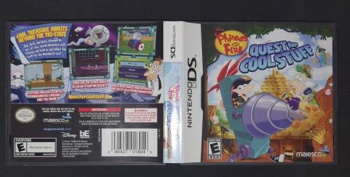 NDS - Phineas and Ferb quest for cool stuff