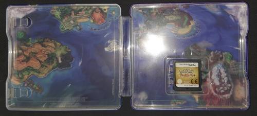 NDS - Pokemon Heartgold in Pokemon Moon Steelbook Case