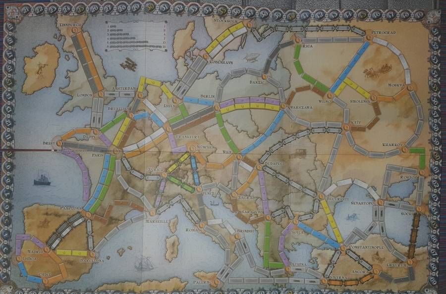 Ticket to ride Europe Board Game Brand New