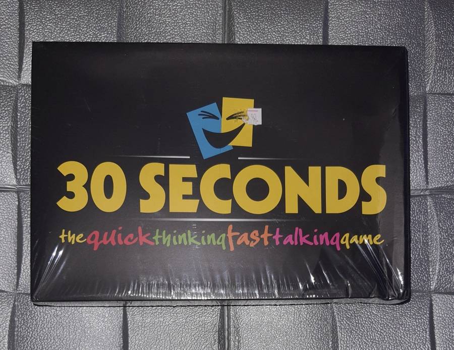 30 Seconds Board Game (Paper Board) Brand New