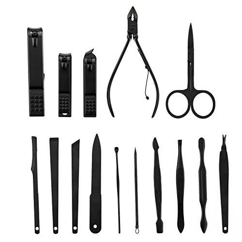 15pcs Stainless Nail Clipper Manicure Pedicure Set  Unboxed