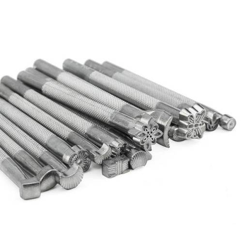 Leather Working Saddle Making Stamps Tools Set Unboxed