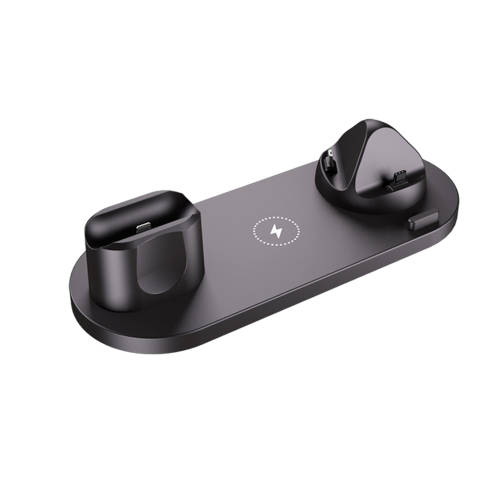 6 in 1 Multifunction Wireless Charger Dock for iWatch/Airpods/iPhone 11pro Unboxed