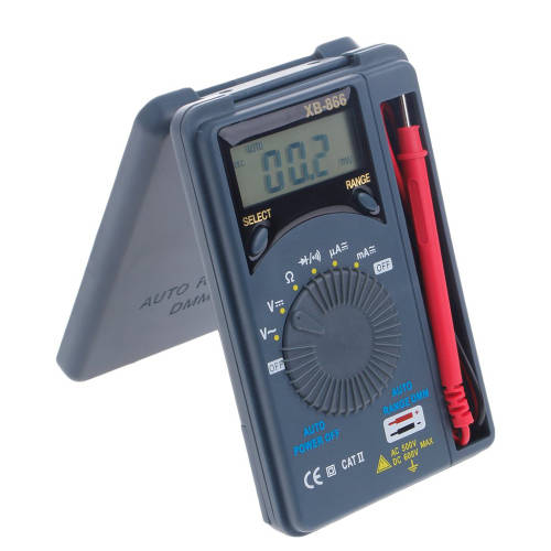 LCD Auto Range Pocket Digital Multimeter Voltmeter Tester Tool Unboxed