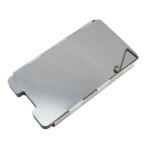 Lightweight Compact Folding Camp Stove Windscreen Unboxed