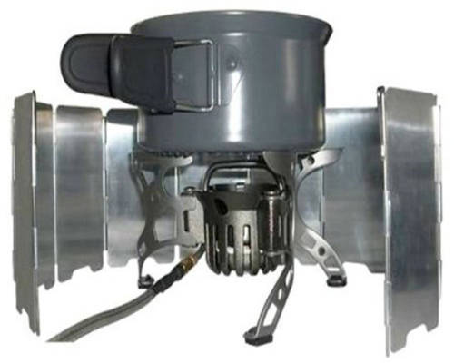Lightweight Compact Folding Camp Stove Windscreen Unboxed