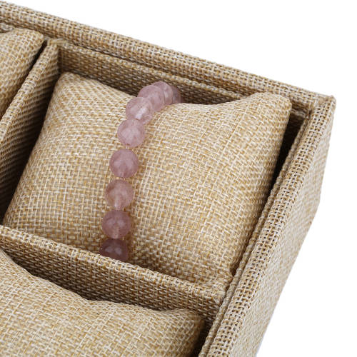 12 Grids Jewelry Watch Display Storage Tray-Jute Unboxed