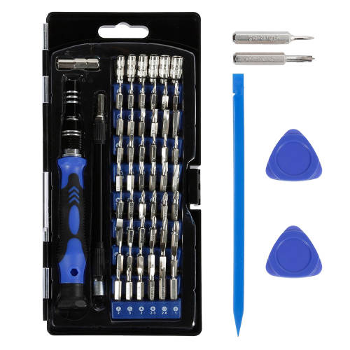 63 in 1 with 56 Bits Precision Screwdriver Kit - Blue Unboxed