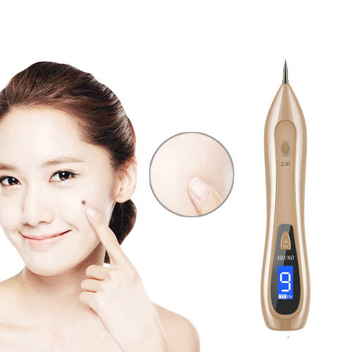 9 level LCD Face Skin Dark Spot Remover Mole Tattoo Laser Pen