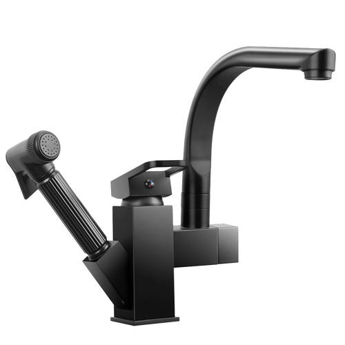 Portable Kitchen 360 Degree Rotation Hot & Cold Pull Out Mixer Tap