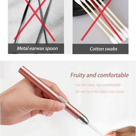 Rechargeable Earwax Removal Tool With LED Light Earwax Cleaner