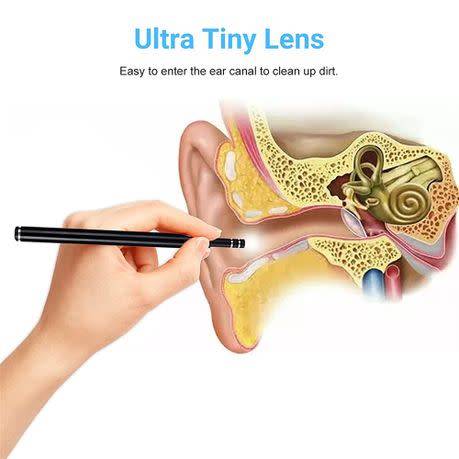 Ear Cleaning Endoscope Spoon Ear Camera Picker Wax Removal Helper