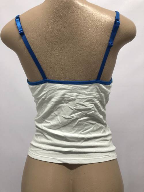 Size L cotton white tops clearance price