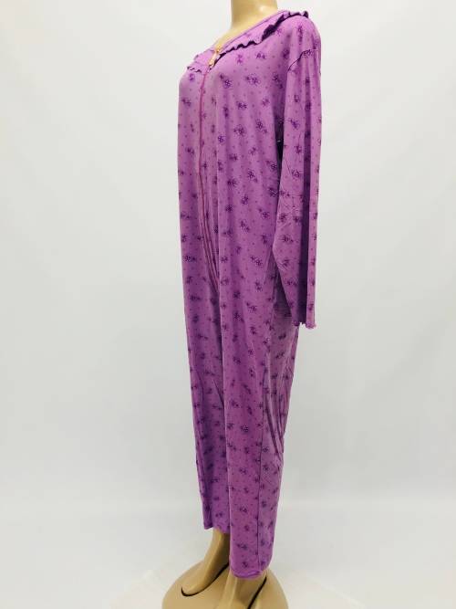 Size XL cotton sleepwear purple
