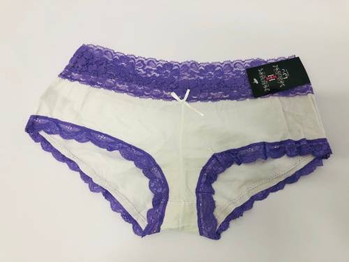 Size XXL lace panty white