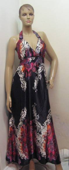 stunning halterneck summers dress (size 34)