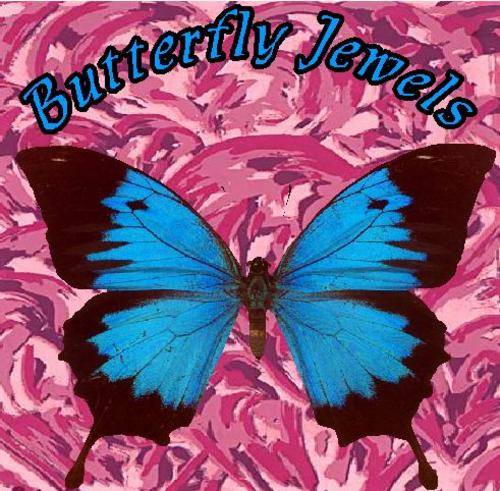 Butterfly Jewels Necklace set (Lilac set)