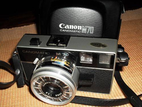 Vintage Canon Canomatic M70 with Canon case and strap