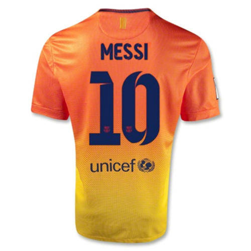 AUTHENTIC Lionel Messi away jersey 2012/2013 LARGE
