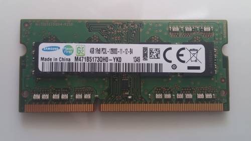 SAMSUNG 4GB 1Rx8 PC3L-12800-11-12-B4