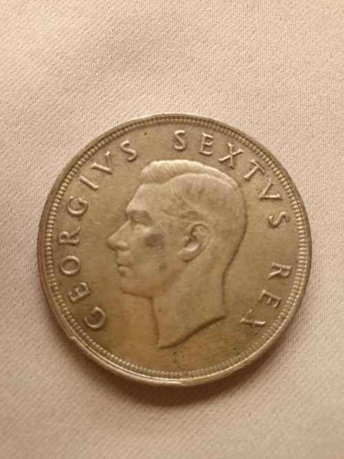 3x 5 Shillings Union of South Africa bid per coin to take all 3