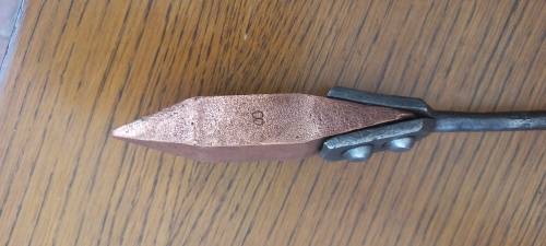 Antique Bermingham soldering iron.