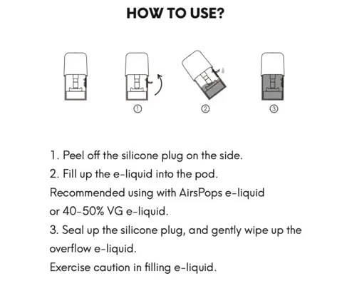 Airscream Refillable Pods