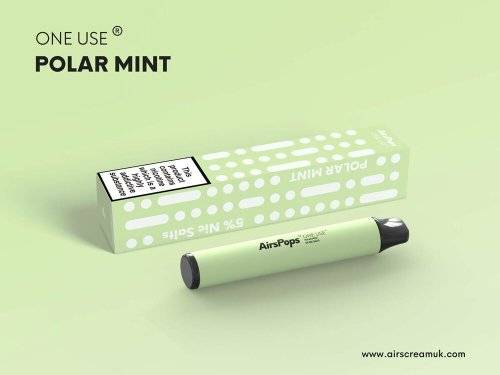 Airscream Airspops One use - Polar Mint 5%