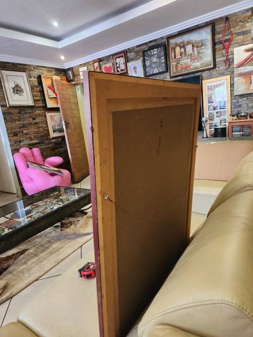 Ben Macala Face With A Guitar Mixed Medium Art