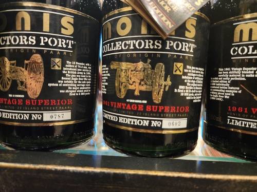 Set of 6 Monis limited edition 1961 Collectors Port