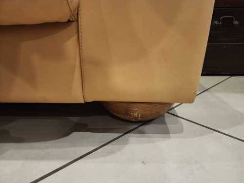 2 Seater Genuine Leather Couch