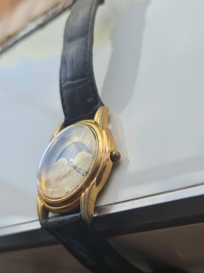 Vintage Fossil Mens Watch Model FM-1854