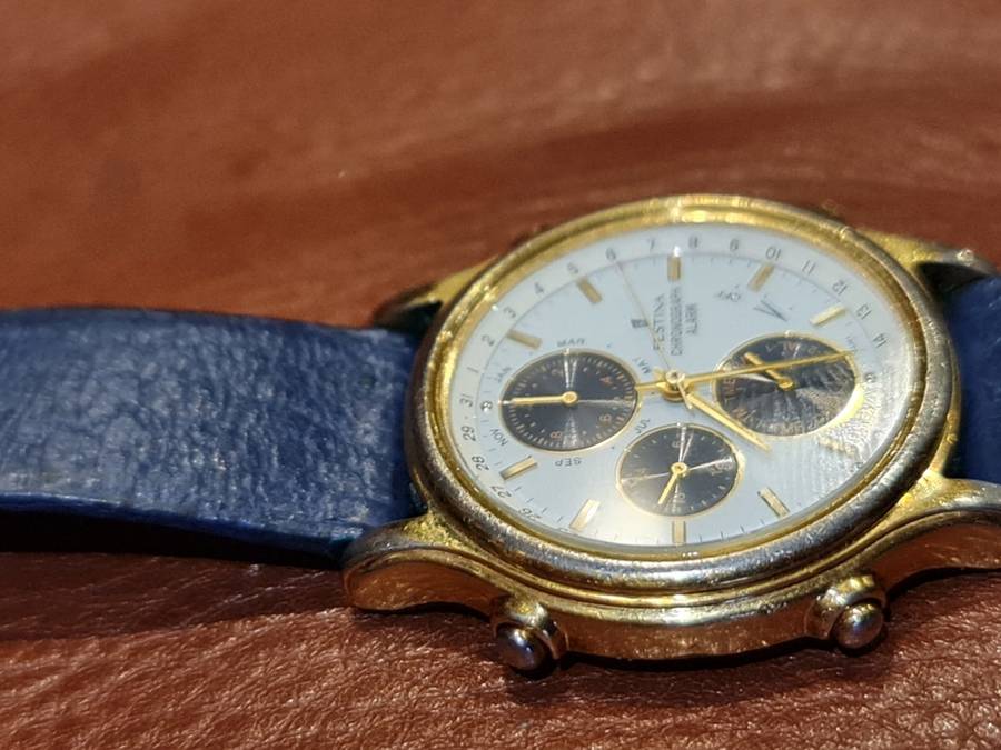 Festina Chronograph Alarm Horloge Chronograph Watch