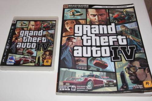 Ps3 Grand Theft Auto 4 + GUIDE BOOK !!!!