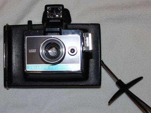 Polaroid Land Camera with Box