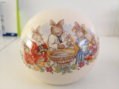 Royal Doulton - BUNNYKINS Celebrate Money Box