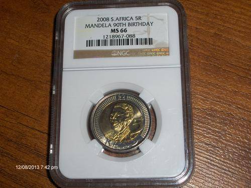 MS 66 Mandela Birthday coin