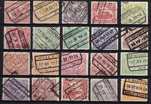 Enormous Belgian Railway Stamp Collection - Various MINT(LH) & VFU Issues - See ALL the Scans