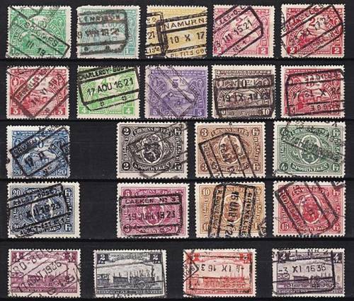 Enormous Belgian Railway Stamp Collection - Various MINT(LH) & VFU Issues - See ALL the Scans
