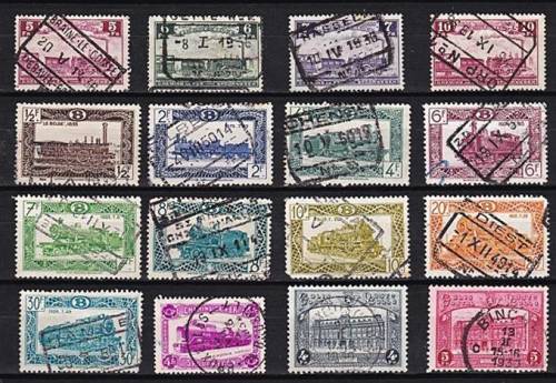 Enormous Belgian Railway Stamp Collection - Various MINT(LH) & VFU Issues - See ALL the Scans