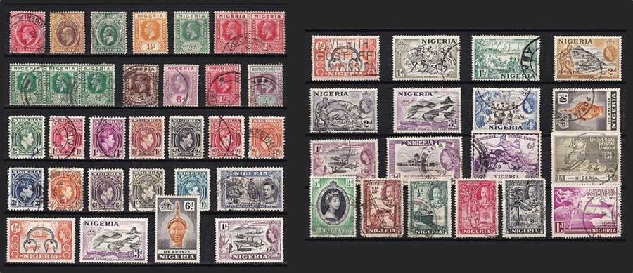 VFU & Mint Nigeria Selection - KEVII, KGV, KGVI & QEII