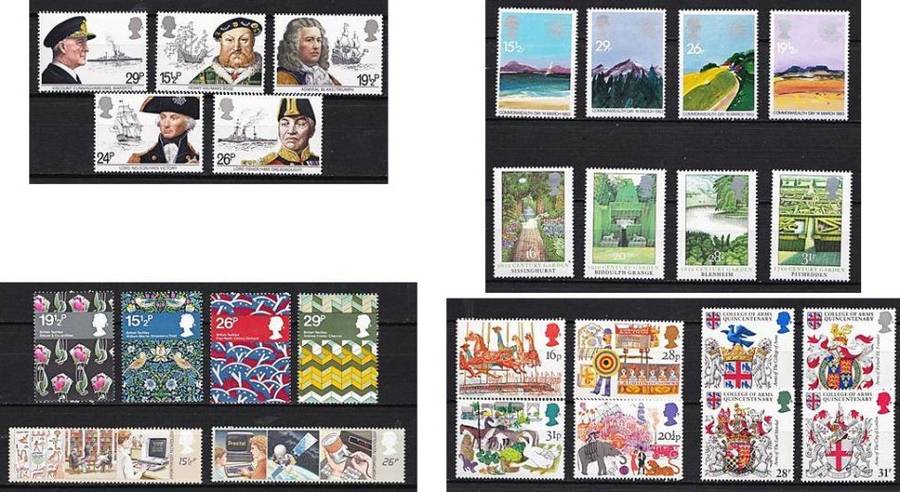 30 x Great Britain Full UMM Sets (1979-1984) - 1 x Bid per set *** CV = HIGH+