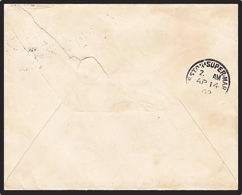 1902 BRITISH ARMY FIELD POST OFFICE (SA) Cancel on Cover with 1d Queen Victoria