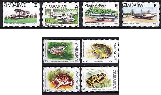 Zimbabwe from 2020 downwards UMM (**) Sets & Minisheets - Difficult Find!