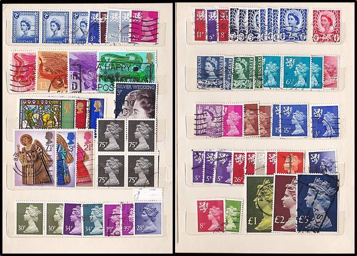 PENNY BLACK & Small Collection of  GBR in Stockbook & Postal History *** GREAT LOT ***