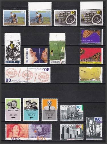 1993/94 NETHERLANDS UMM(**) Issues & Sheets  *** CV = R1,250+ ***