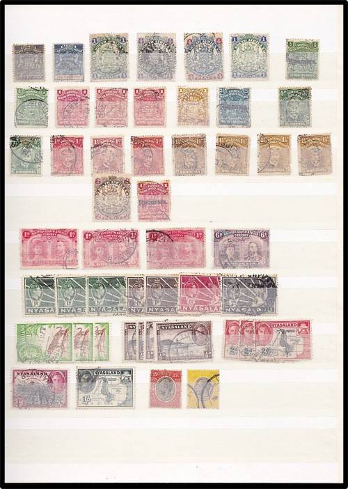 Old LIGHTHOUSE 16/32 Stockbook - Only Partially Scanned *** EXCELLENT RHODESIAS  ***