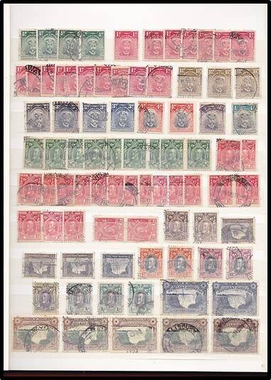 Old LIGHTHOUSE 16/32 Stockbook - Only Partially Scanned *** EXCELLENT RHODESIAS  ***