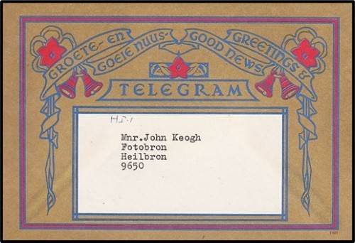 Fantastic RSA 1976 Greetings Telegram and Cover *** SCARCE LOT ***