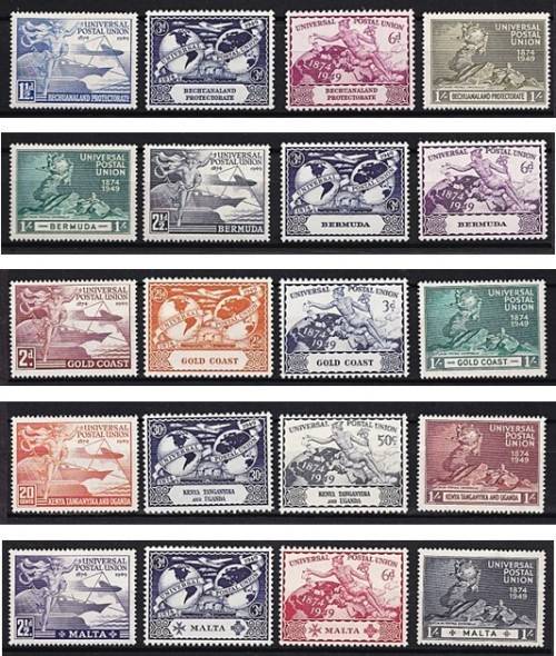 1949 UPU Omnibus UMM/MM Sets x 29   *** CV  £140+ (R2,800+) ***